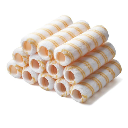 VEVOR Paint Roller Covers, 12 Pack 9 Inch Shedless Roller Covers, 3/8 Inch Nap High Dense Roller Covers for Roller Frame & Paint Roller Kit, Paint Rollers for Painting Walls, House Painting Supplies