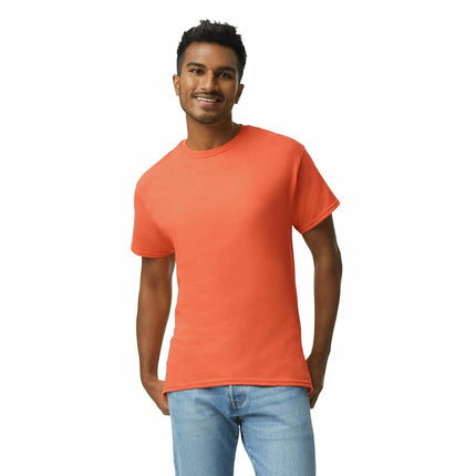 Gildan Unisex-Adult Ultra Cotton T-Shirt, Style G2000, Multipack, Orange (3-Pack), L