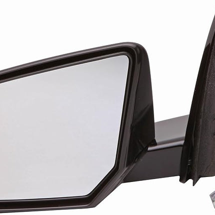 Dorman 955-1887 Driver Side Power Door Mirror - Heated/Folding with Signal and Memory for Select GMC/Saturn Models, Black