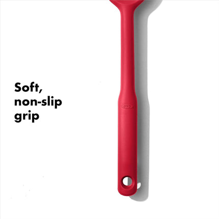 OXO Good Grips 11280800 Spatule-cuillère en silicone à confiture, rouge