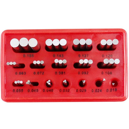 Accusize Industrial Tools U.S. and Metric Thread Measuring Wire Sets, Eg06-1002