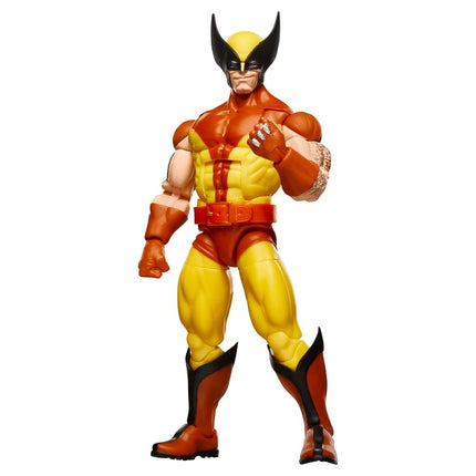 Marvel Legends Series Wolverine, X-Men Retro Marvel Comics Secret Wars Collectible 6 Inch Action Figure, Yellow and Blue