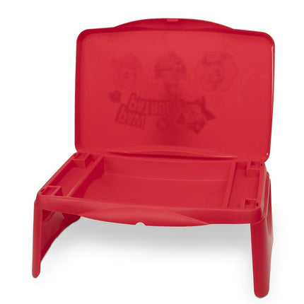 Paw Patrol Kids Lap Desk with Storage - Folding Lid and Collapsible Design - Portable for Travel or use in Bed at Home - Great for Writing, Reading or Other School Activities