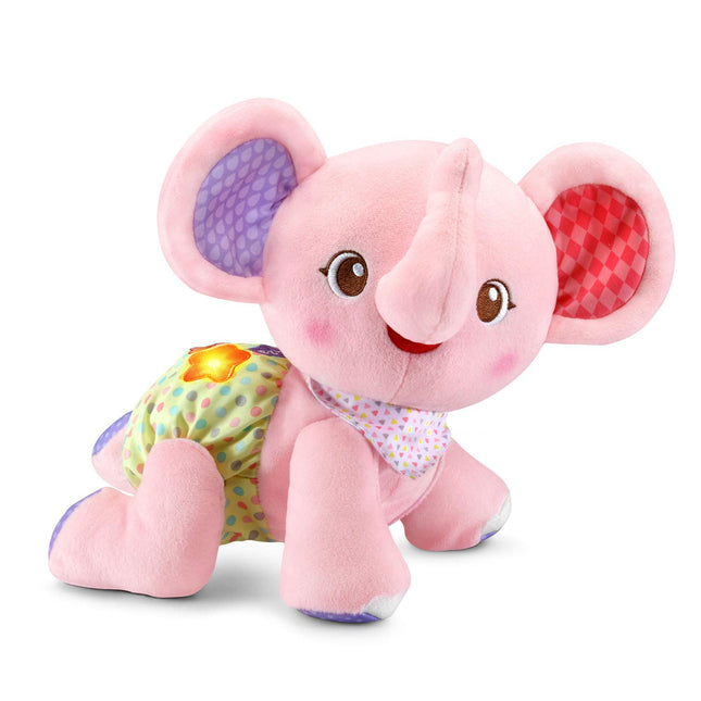 VTech Explore and Crawl Elephant, Pink