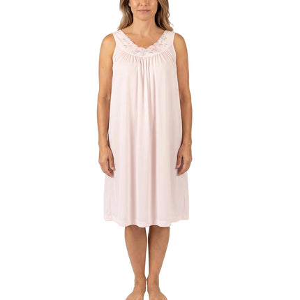 Shadowline Women's Plus-Size Petals 40 Inch Sleeve