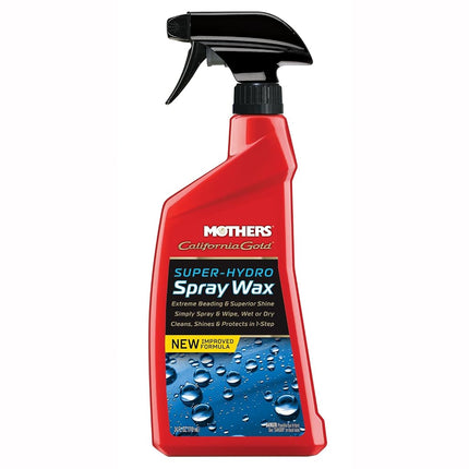 MOTHERS 05724 California Gold Spray Wax, 24 oz., R