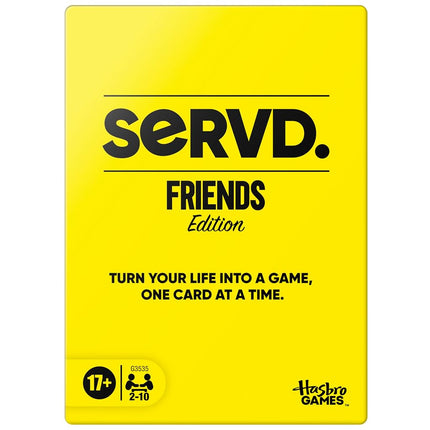 SERVD Friends Edition Party Game – Hilarious Real-
