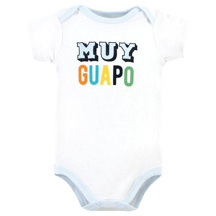 Hudson Baby Bodysuits de algodón unisex para bebé, paquete de 5 unidades Hola Ladies, de 0 a 3 meses, paquete de 5 unidades Hola Ladies, de 0 a 3 meses