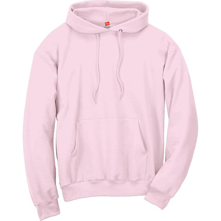 Hanes Men's P170 Hoody, Pale Pink, L