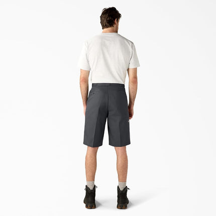 Dickies Men's 13-inch Multi-use Pocket Work Shorts, Charcoal Grey, 38 UK