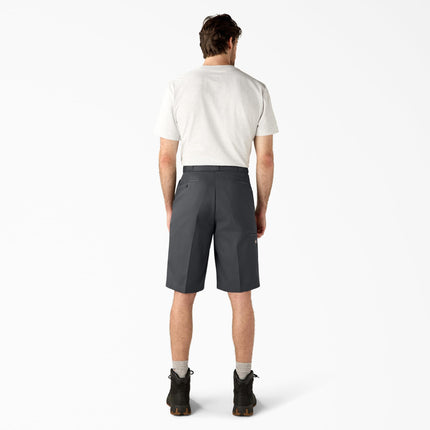 Dickies Men's Big and Tall 13 Inch Loose Fit Multi-Pocket Work Short, Charcoal 48