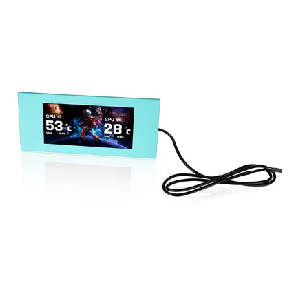 Thermaltake View 600 TG 6.0 Inch LCD Screen Panel Kit; LCD and Panel; 1480x720p; TTRGBPlus 3.0 Supported; Type-C to USB (9-Pin);