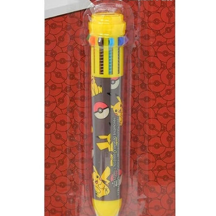 Pokemon Pikachu 10-1 Multicolor Retractable Pen