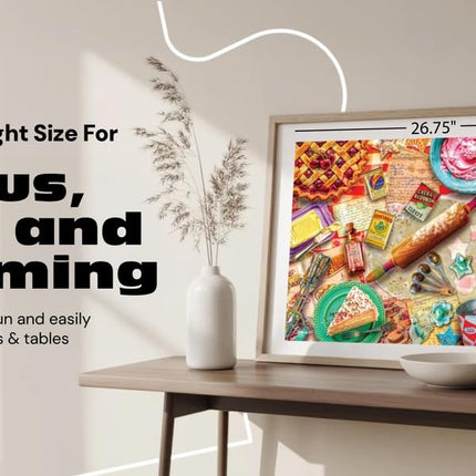 Buffalo Games - Aimee Stewart - The Nostalgic Baker (2024) - 1000 Piece Jigsaw Puzzle for Adults Challenging Puzzle Perfect for Game Nights - Finished Puzzle Size is 26.75 x 19.75