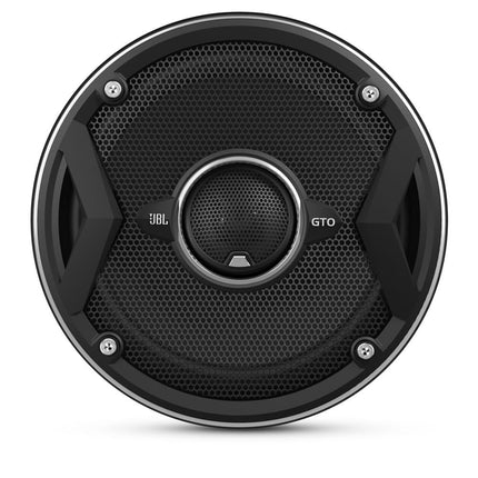 JBL Car GTO 609C 6.5 Inch 2-Way Component Speaker System Including x2 Midrange Speakers and x2 Tweeters - Black