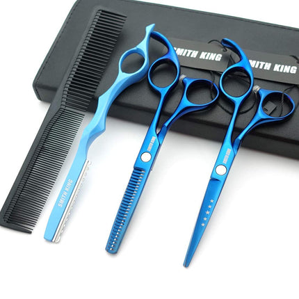 5.5 Inches Hair Cutting Scissors Set with Razor Co