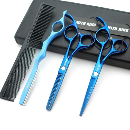 5.5 Inches Hair Cutting Scissors Set with Razor Co