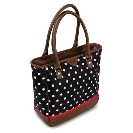 Callaway 2016 Ladies Golf Uptown Tote Bag Womens Sport Handbag Black/White