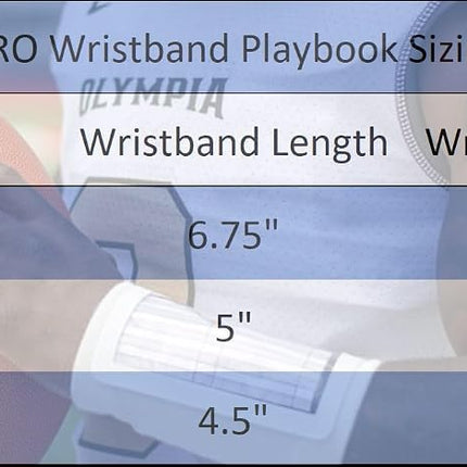 CHAMPRO Playbook triple brassard, Pee Wee, Royal (AF50PWRY)