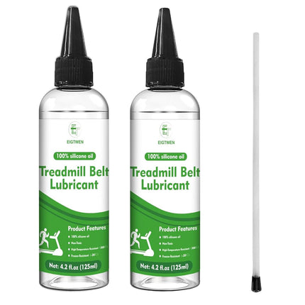 EIGTWEN 2 x 125ml Treadmill Lubricant for Belt, 10