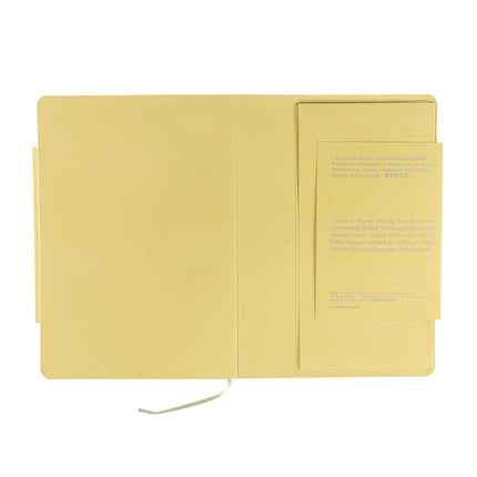 Fabriano Ecoqua Plus Stitch-Bound Notebook, 5.8" x 8.3", A5, Lined, Lime