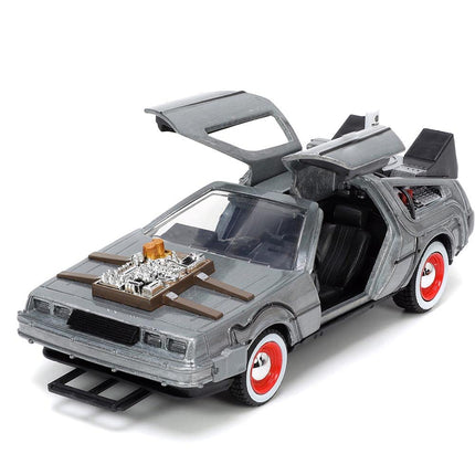 Back to The Future Part III 1:32 Time Machine Die-cast Car, Toys for Kids and Adults