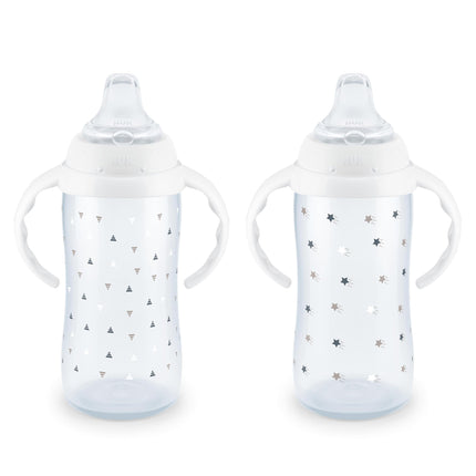 NUK Large Learner Cup, 10 oz, 9+ Months, Timeless 