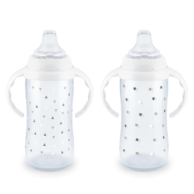 NUK Large Learner Cup, 10 oz, 9+ Months, Timeless 