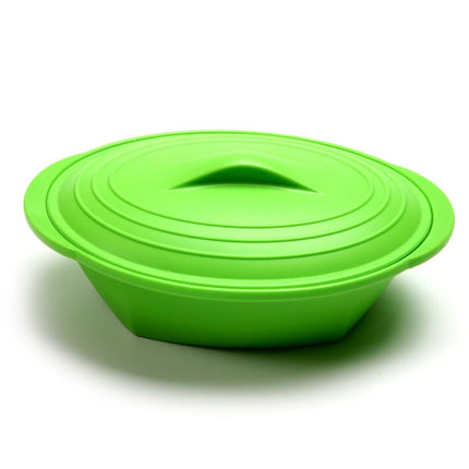 Norpro Silicone Steamer with Insert, Green