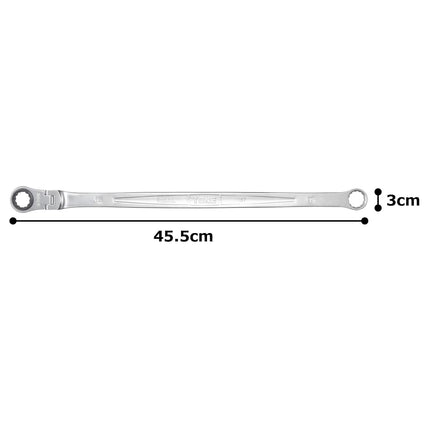 Tone Super-Long ?? Ratchet Closed-Wrench 19mm RMA19L