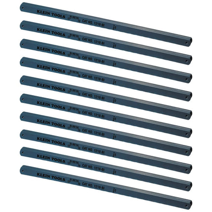 Klein Tools 1218BI Bi-Metal Blades, 18 TPI, 100-Pack