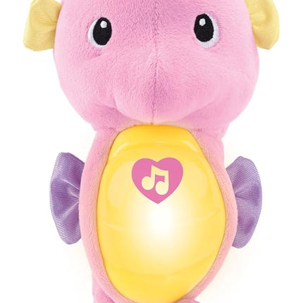 Fisher Price FISHER-PRICE Soothe & Glow Seahorse Pink Plush Toys