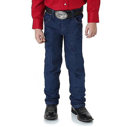 Wrangler Boys 13Mwz Cowboy Cut Original Fit Jeans, Índigo Pre-lavado, 3