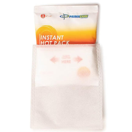Primacare PHP-45 Instant Hot Pack with Cover Size 4" x 5" (Pack of 24)