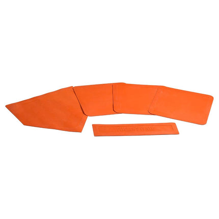Bases de goma para lanzar Champro (juego de 5), NARANJA, Modelo: B023