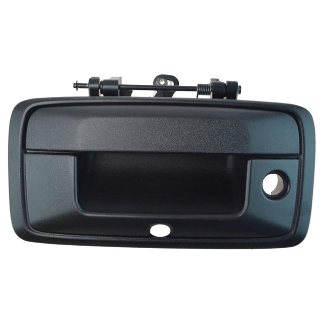 TRQ Tailgate Handle Black Compatible with 2014-201