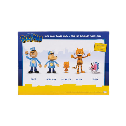 Dog Man Supa Cool 6cm Figure Pack