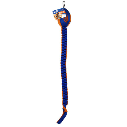Nerf Dog Vortex Chain Tug Dog Toy with Squeaker Fo