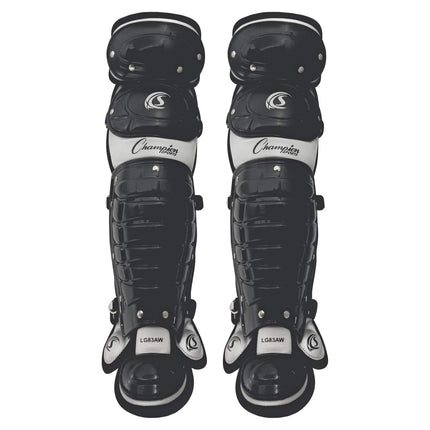 Champion Sports LG83AWBK Double Knee with Wings Sh