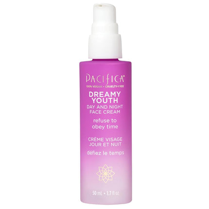 PACIFICA Dreamy Youth Crema Facial de Día y Noche para Unisex 1.7 oz, 50 mililitros