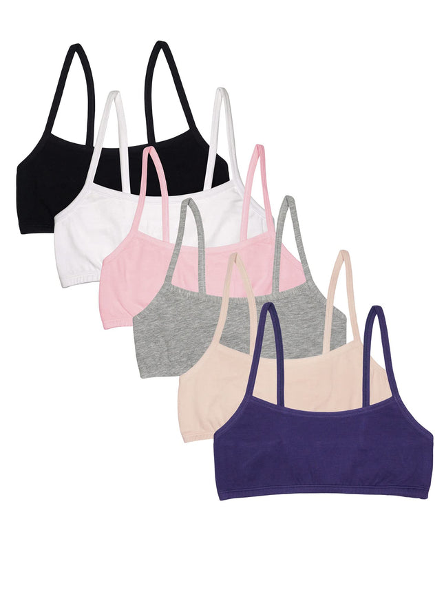 Fruit of the Loom Girls' Spaghetti Strap Sports Br