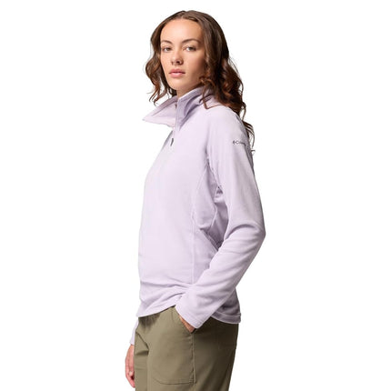 Columbia Women's Glacial 4 1/2 Zip, Fleece Pull Over, Lavender Pearl, Small