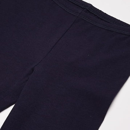 Hanes Little Girls' Leggings (Pack of 3), Navy, Medium
