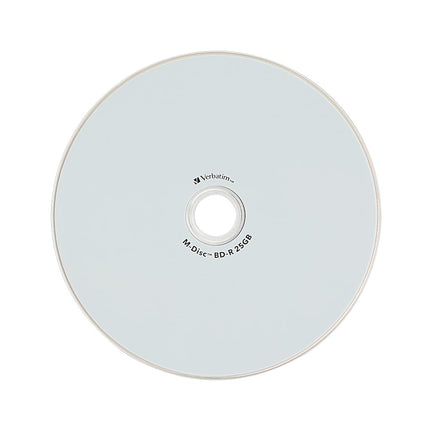 Verbatim M-Disc BD-R - Blu-ray Disc 25 GB, 4x Burning Speed, Durable Blu-ray Disc, 10-Pack Spindle