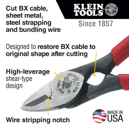 Klein Tools All-Purpose Shears and BX Cutter 1104