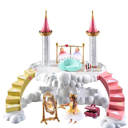 Playmobil 71408 Rainbow Castle: Dressing Room Cloud, FAiry-Tale Magical World, Fun Imaginative Role Play, PlaySets Suitable for Children Ages 4+