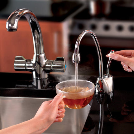 InSinkErator F-GN1100W Contemporary Instant Hot Water Dispenser-Faucet Only, White