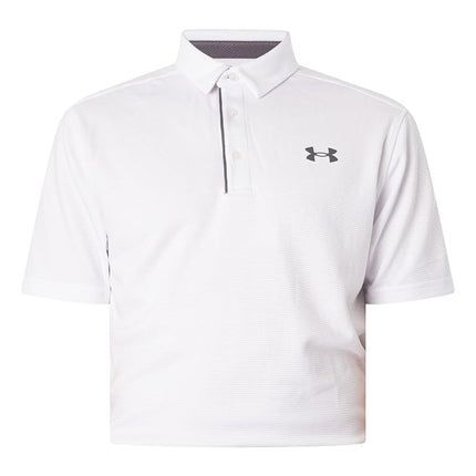 Under Armour Men Tech, Lightweight and Breathable Polo T Shirt for Men, Comfortable Short Sleeve Polo Shirt
