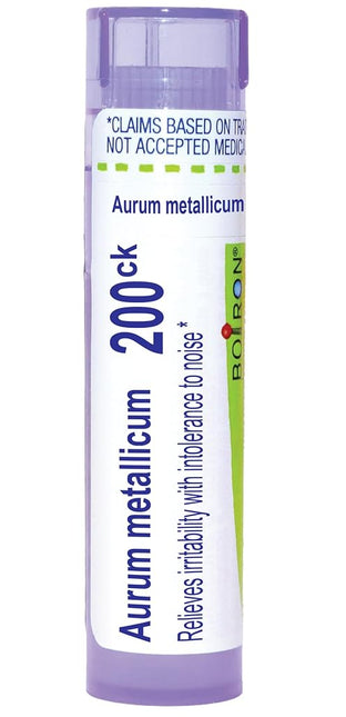 Boiron Aurum Metallicum 200ck, Purple, 80 Count