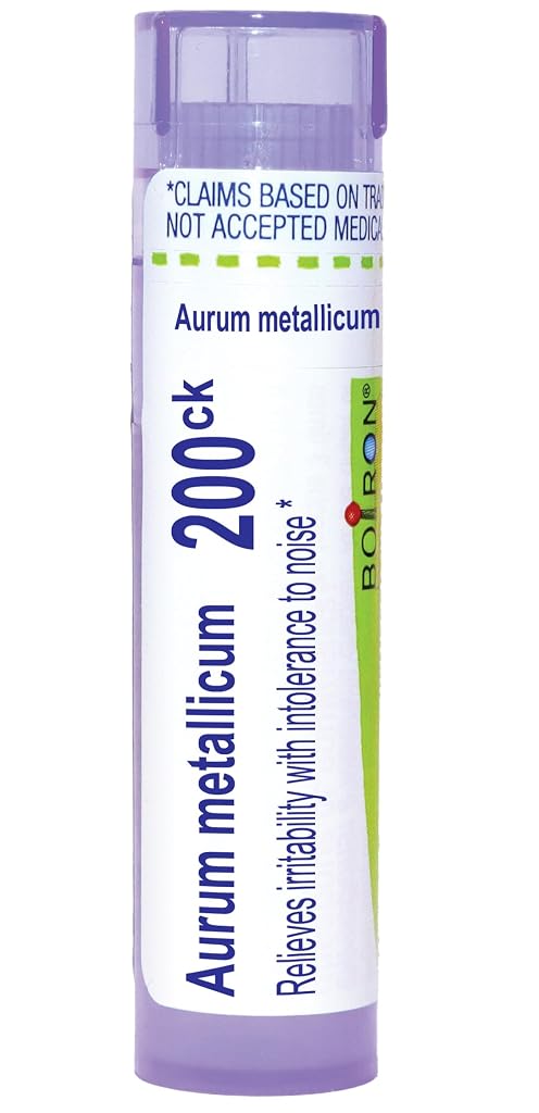 Boiron Aurum Metallicum 200ck, Purple, 80 Count